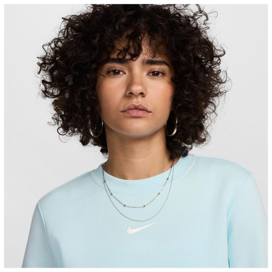 Nike Γυναικείο φούτερ Sportswear Phoenix Fleece Sweatshirt Nike Γυναικείο φούτερ Sportswear Phoenix Fleece Sweatshirt